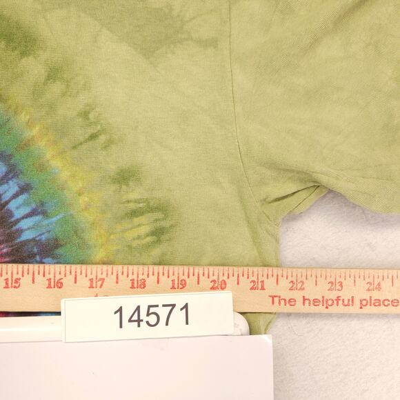 The Mountain Crew Neck Short Sleeve Graphic T Shirt Mens Size Large L Tie Dye - Picture 6 of 9